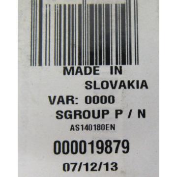 INA 000019879 THRUST BALL BEARING SGROUP P/N AS140180EN VAR:0000