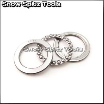 [Pack of 2] 51112 60x85x17 mm Metal Thrust Ball Bearing Bearings 60*85*17