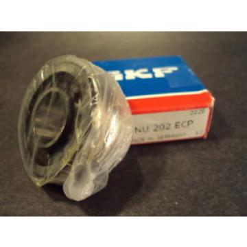 SKF NU 202 ECP, Cylindrical Roller Bearing, NU202 ECP