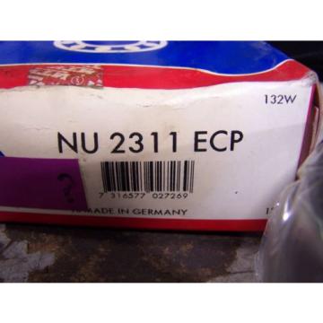 NEW SKF NU2311ECP SINGLE ROW CYLINDRICAL ROLLER BEARING