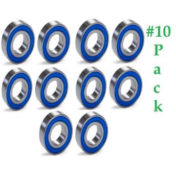 (10 Units) 6201-2RS C3 Premium Ball Bearing 12X32X10  ZSKL