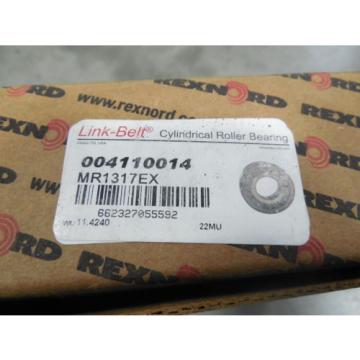 NEW Link-Belt / Rexnord MR1317EX Cylindrical Roller Bearing 004110014