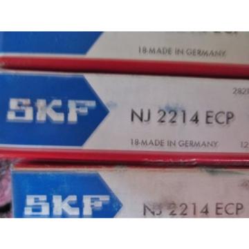 SKF   NJ 2214 ECP  CYLINDRICAL ROLLER BEARING BEARING