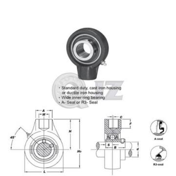 15/16 in Hanger Units Cast Iron UCHA205-15 Mounted Bearing UC205-15+HA205