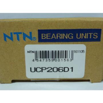 NTN Bearing Units UCP206D1 Pillow Block Bearing ! NEW !