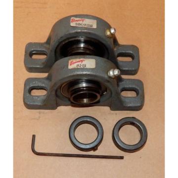 Browning Bearing Units 5X684C VPLE216G &amp;VPLE 216 Pillow Blocks Fits 1&#034; Shaft 67N