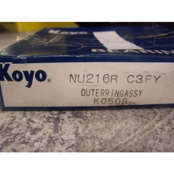 NEW KOYO NU216R CYLINDRICAL ROLLER BEARING REMOVABLE INNER RING