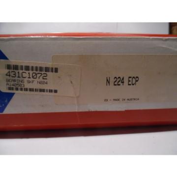 SKF N 224 ECP Cylindrical Roller Bearing 120mm Bore, 215mm OD, 40mm Width NIB