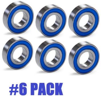 6 Units 6004-2RS C3 Premium Ball Bearing 20X42X12