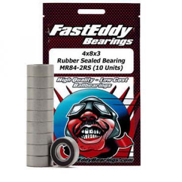 Traxxas 7019 Rubber Sealed Replacement Bearing 4x8x3 (10 Units)