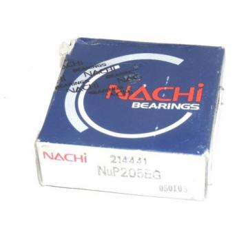 FACTORY SEALED NACHI NUP205EG CYLINDRICAL ROLLER BEARING 214441, NUP205E R/RF77