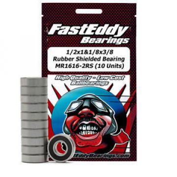 1/2x1-1/8x3/8 Rubber Sealed Bearing 1616-2RS (10 Units)