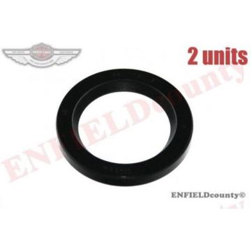 NEW FRONT WHEEL INNER BRAKE DRUM BEARING SEAL SET PAIR 2 UNITS WILLYS JEEP @UK