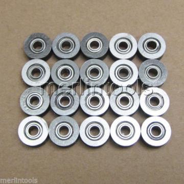 20pcs 624VV V Groove Sealed Ball Bearings Vgroove 4 x 13 x 6mm 2~2.5mm deep