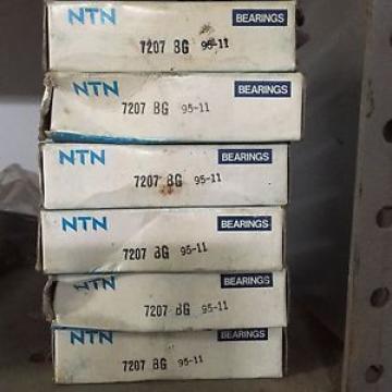 7207BG NTN New Angular Contact Ball Bearing