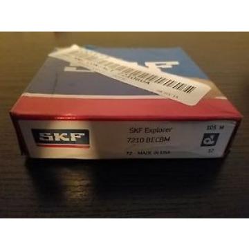 New 7210 BECBM SKF Angular Contact Ball Bearing