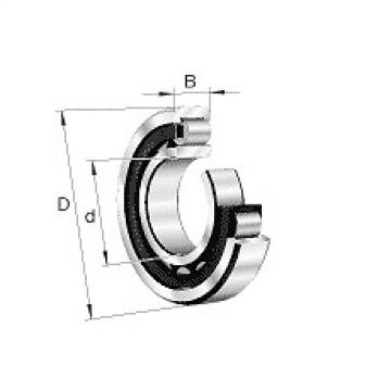 NU1024-M1 FAG Cylindrical roller bearings NU10, main dimensions to DIN 5412-1, n