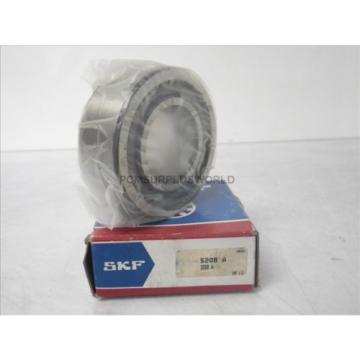 5208A 5208 A SKF Angular Contact Double Row Ball Bearing (New)