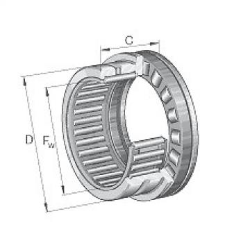 NKXR35-Z-XL INA Needle roller/axial cylindrical roller bearings NKXR..-Z, axial