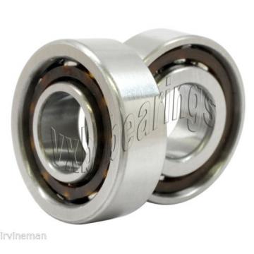 2 Bearing 20mm Bore Angular Contact Ball Screw Bearings