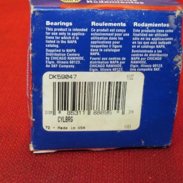 NAPA, DK59047  New Cylindrical Roller Bearing, Made in the USA.