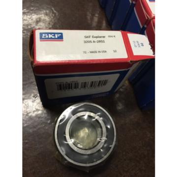 SKF 3205 A-2RS1 bearings: Angular Contact Ball Bearings, Double Row