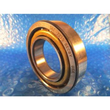 SKF 7210BECBY, Light 7200 Series Angular Contact Ball Bearing, (Replaces BEAGY)