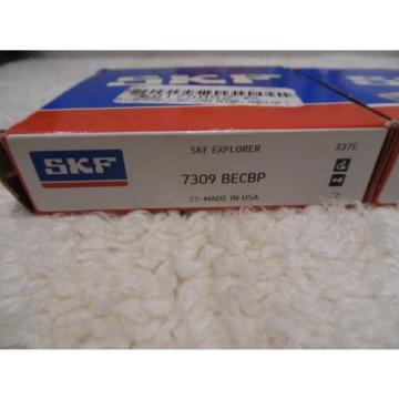 SKF 7309 BECBP Explorer Angular Contact Ball Bearing 7309BECBP Lot of 3 NIB