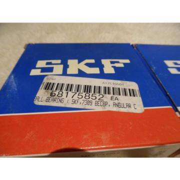 SKF 7309 BECBP Explorer Angular Contact Ball Bearing 7309BECBP Lot of 3 NIB