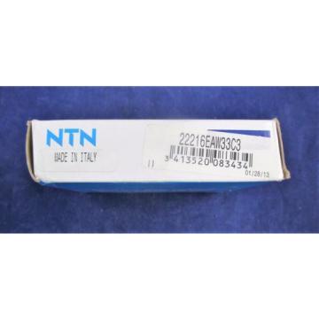 NTN Bearings 22216EAW33C3 Spherical Roller Bearing