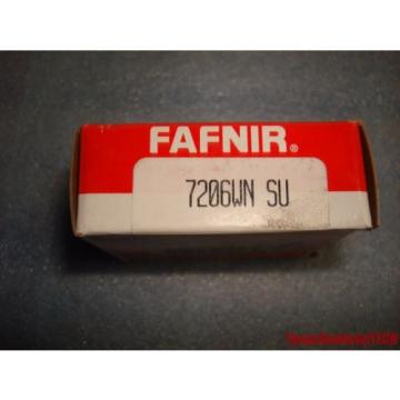 Fafnir 7206WN-SU Ball Bearing - 7206WN -  Angular Contact 30mm x 62mm x 16m New