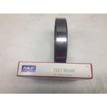 skf 7217-begaf 7217 single row angular contact ball bearing 85mm 150mm 28mm