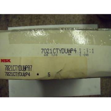 NEW NSK 7021CTYDUHP4 Angular Contact Ball Bearing