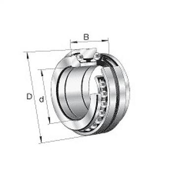 234412M.SP FAG Angular Contact Thrust Ball Bearings, Double Direction