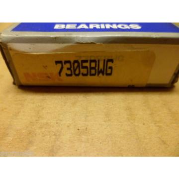 NSK 7305BWG ANGULAR CONTACT BALL BEARING  7305B G  NOS