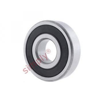 Budget 72032RS Rubber Sealed Single Row Angular Contact Ball Bearing 17x40x12mm