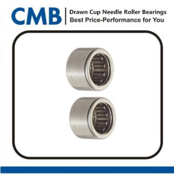 4PCS BK1212 Closed End Drawn Cup Needle Roller Bearing 12x18x12mm