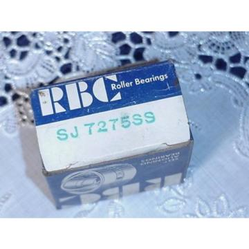 RBC SJ7275SS Roller Bearings Needle Roller Bearing NEW IN BOX!