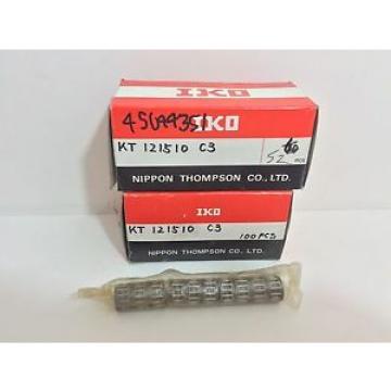 (152) NEW! IKO / NIPPON / THOMPSON NEEDLE ROLLER BEARINGS KT121510C3