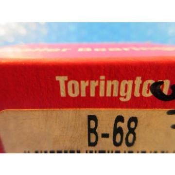 Torrington B-68 Drawn Cup Needle Roller Bearing 3/8&#034; ID x 9/16&#034; OD x 1/2&#034; W