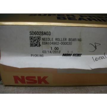 NSK L115-1CC0P5YU26 111 UL-29 Needle Roller Bearing Mori Seki Spindle Bearings