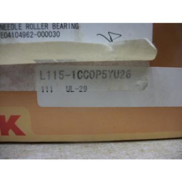 NSK L115-1CC0P5YU26 111 UL-29 Needle Roller Bearing Mori Seki Spindle Bearings