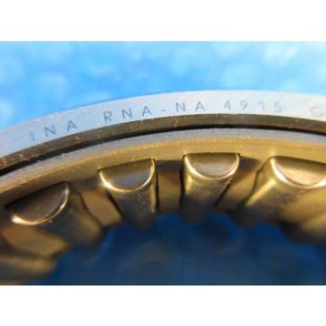 INA Precision Needle Roller Bearing RNA-NA-4915, RNA-4915, Made in Germany