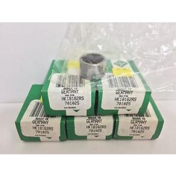 (5) NEW! INA NEEDLE ROLLER BEARINGS HK18162RS 701025