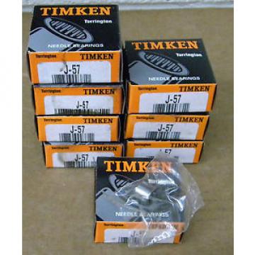 TIMKEN J-57 NEEDLE ROLLER BEARING LOT NIB J57