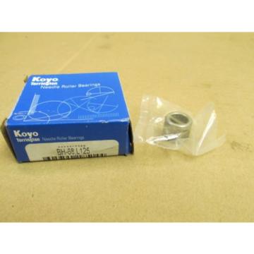 NIB KOYO BH-68 NEEDLE ROLLER BEARING BH68 3/8x5/8x1/2&#034;