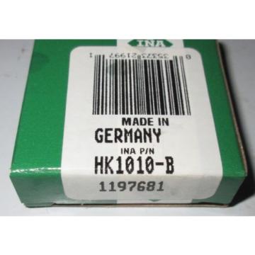 HK1010-B INA Needle Roller and Cage Assembly Bearing NIB 1197681 Industrial Part