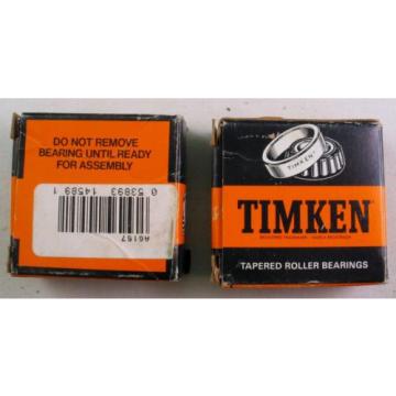 Timken Tapered Roller Bearing Set A6062 Cone and A6157 Cup