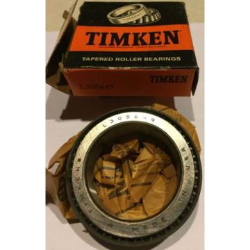 New NOS L305649 TIMKEN Tapered Roller Bearing &#034;Made in USA&#034; Industrial 2&#034; ID