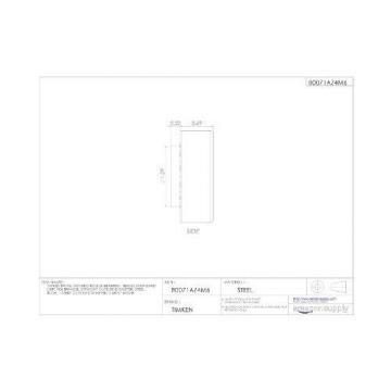 Timken 09196 Tapered Roller Bearing, Single Cup, Standard Tolerance, Straight